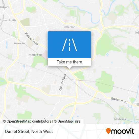 Daniel Street map