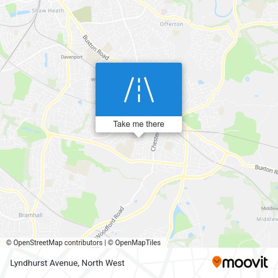 Lyndhurst Avenue map