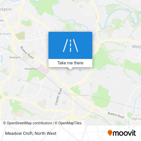Meadow Croft map