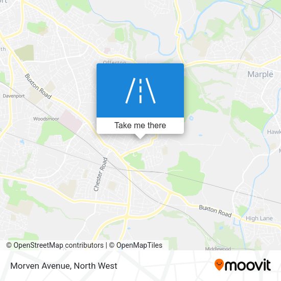 Morven Avenue map