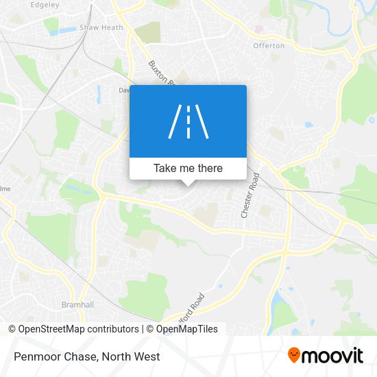 Penmoor Chase map