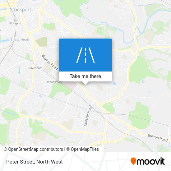 Peter Street map