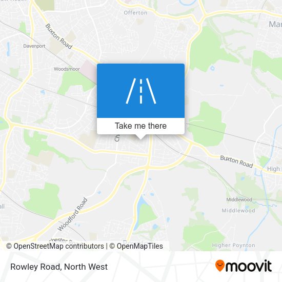 Rowley Road map