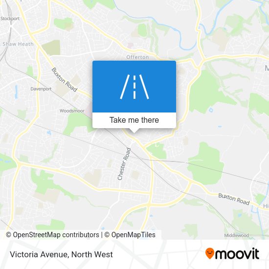 Victoria Avenue map