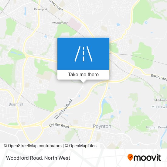 Woodford Road map
