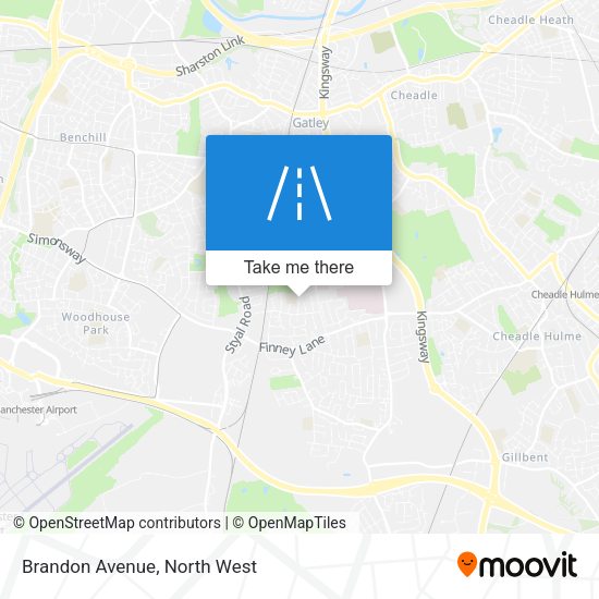 Brandon Avenue map