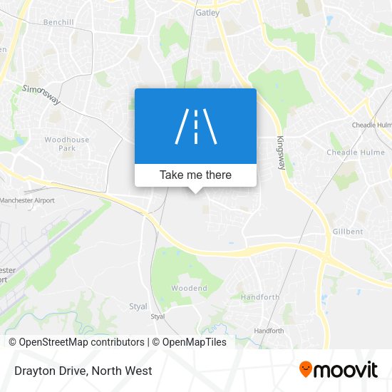 Drayton Drive map