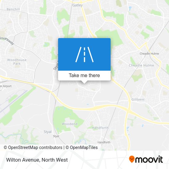 Wilton Avenue map
