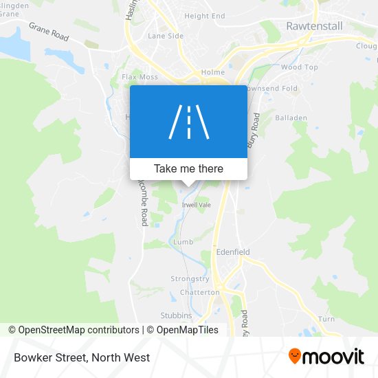 Bowker Street map