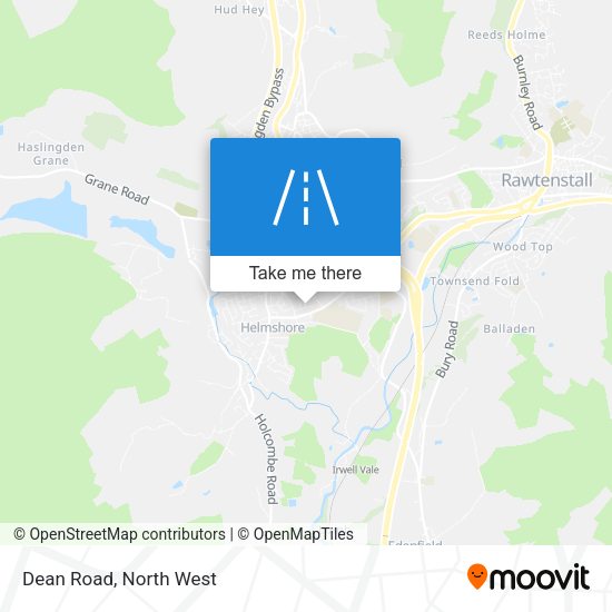 Dean Road map