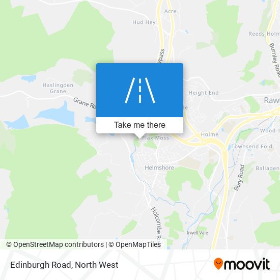 Edinburgh Road map