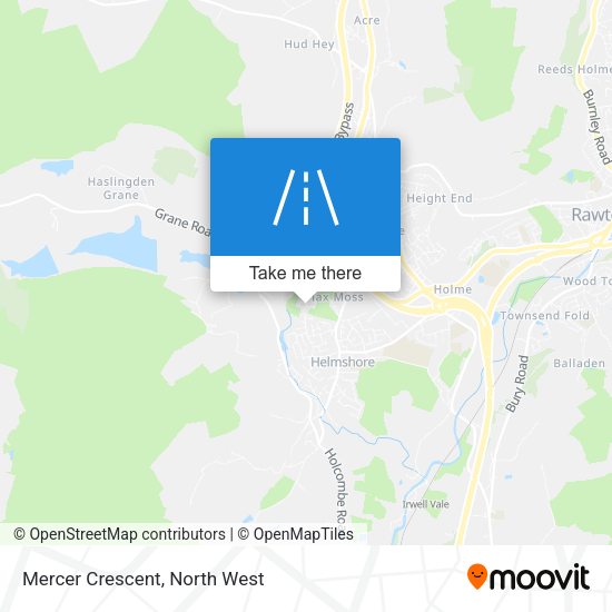 Mercer Crescent map