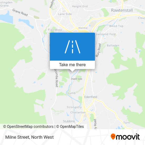 Milne Street map