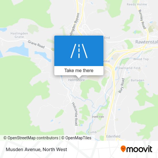 Musden Avenue map