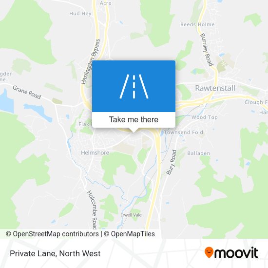 Private Lane map