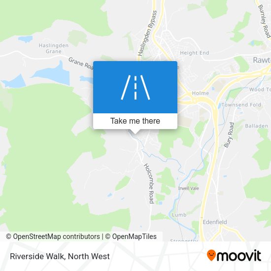 Riverside Walk map