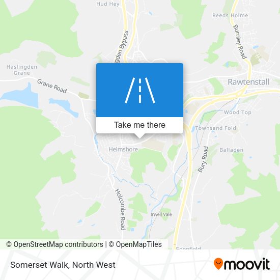 Somerset Walk map