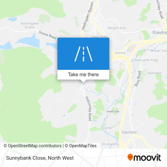 Sunnybank Close map