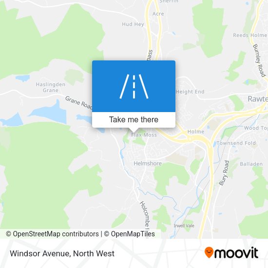Windsor Avenue map