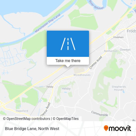Blue Bridge Lane map