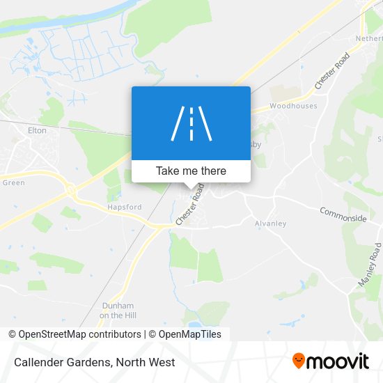 Callender Gardens map