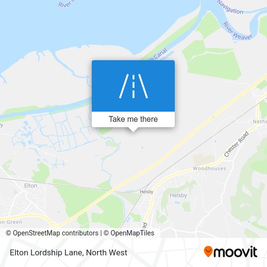 Elton Lordship Lane map