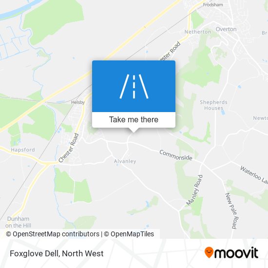 Foxglove Dell map