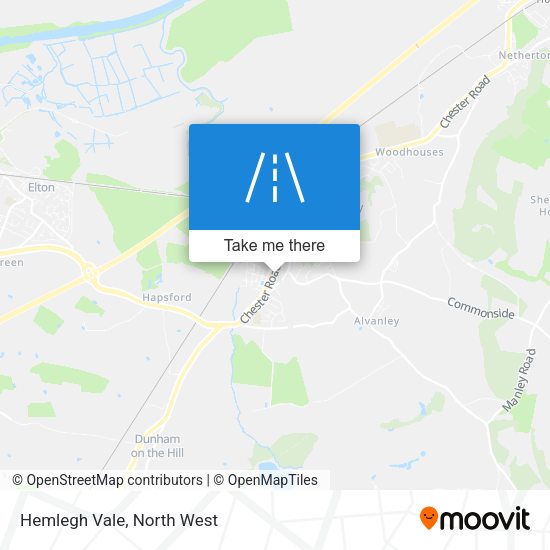 Hemlegh Vale map