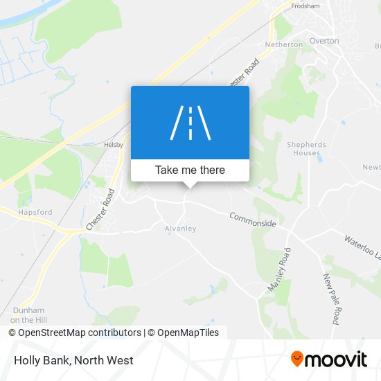 Holly Bank map