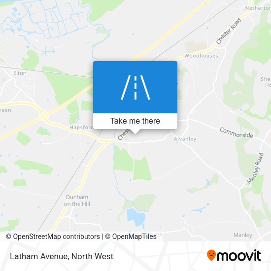 Latham Avenue map