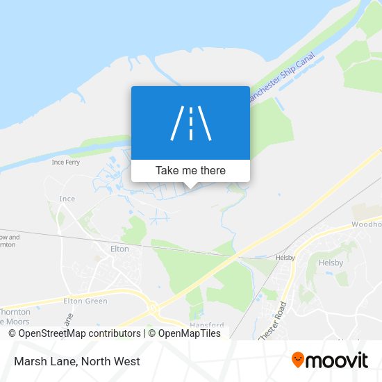 Marsh Lane map
