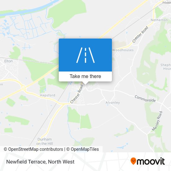 Newfield Terrace map