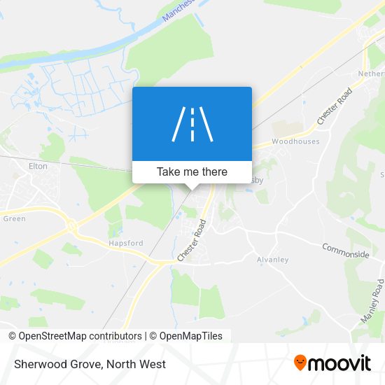 Sherwood Grove map