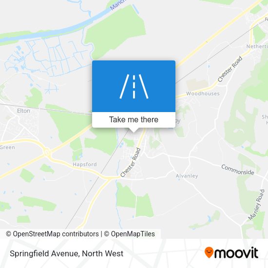 Springfield Avenue map