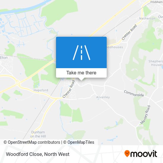 Woodford Close map