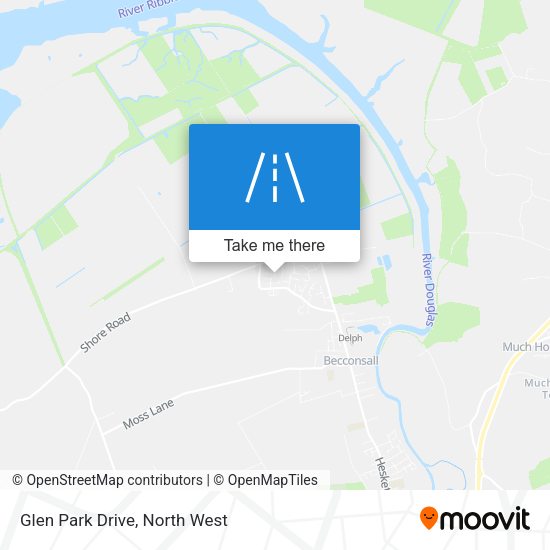 Glen Park Drive map
