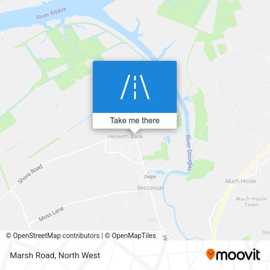 Marsh Road map