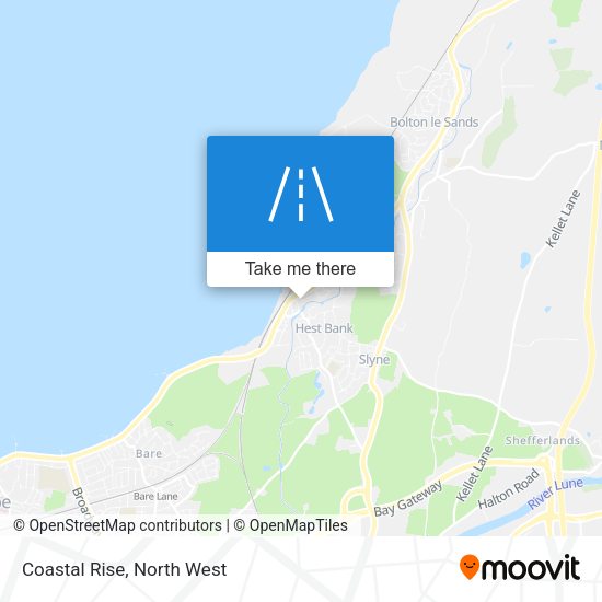 Coastal Rise map