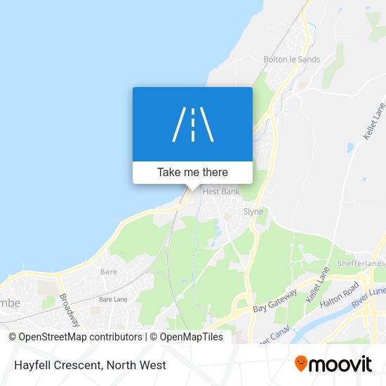 Hayfell Crescent map