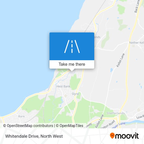 Whitendale Drive map
