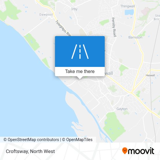 Croftsway map