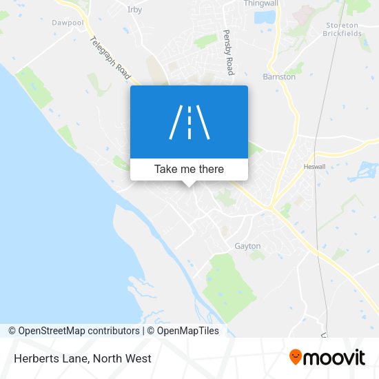 Herberts Lane map