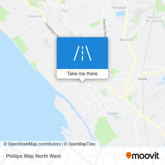 Phillips Way map