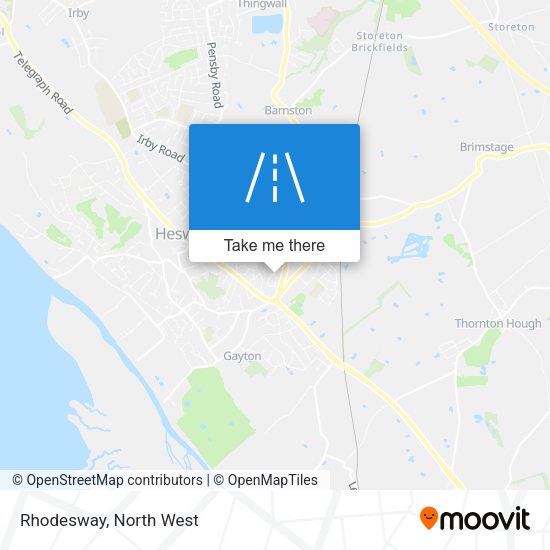 Rhodesway map