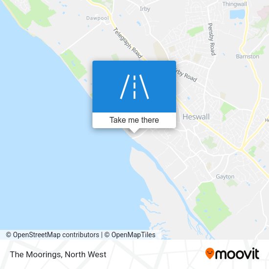 The Moorings map