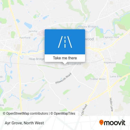 Ayr Grove map