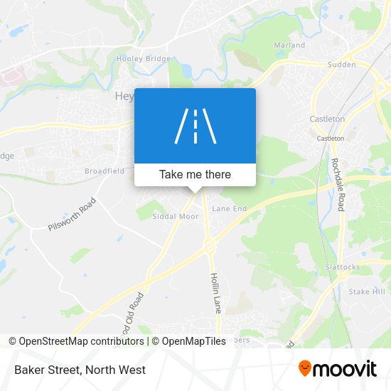 Baker Street map