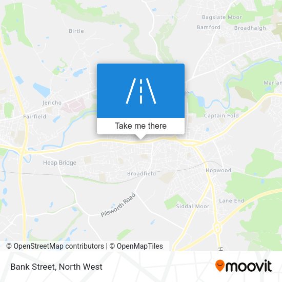Bank Street map
