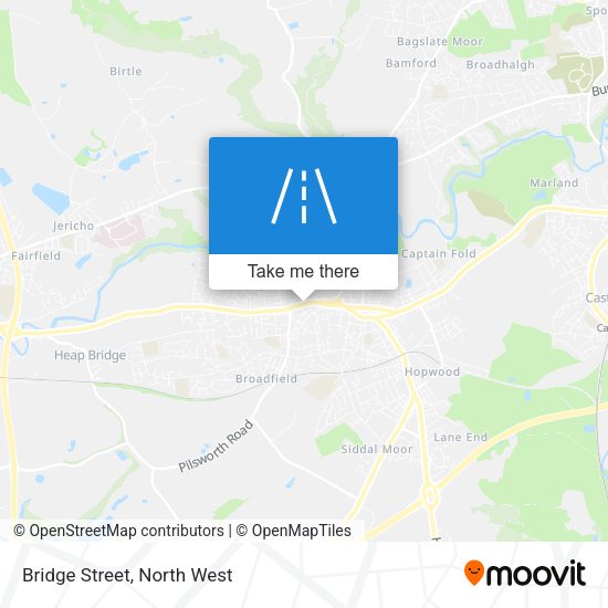 Bridge Street map
