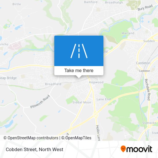 Cobden Street map